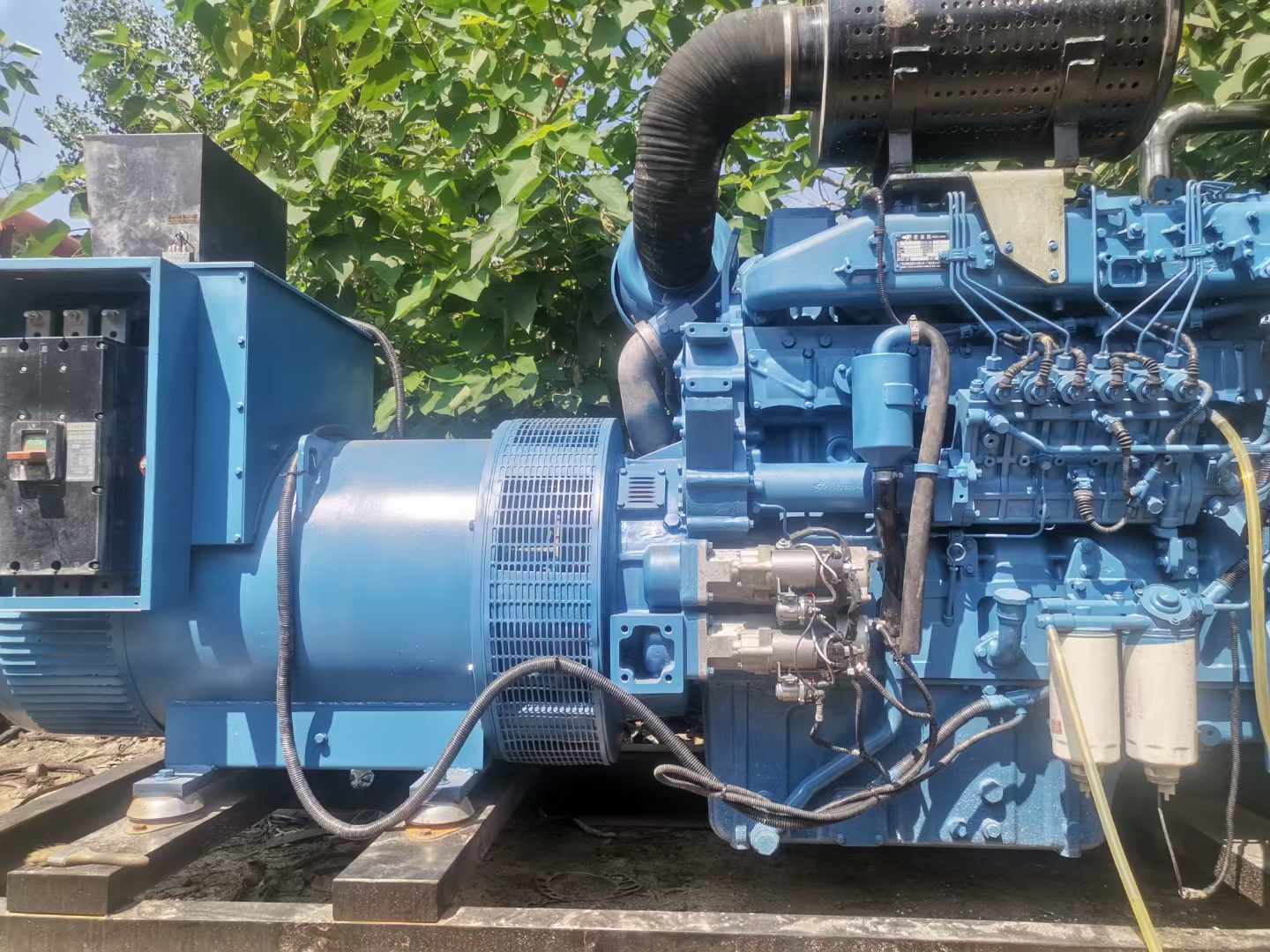 泽普详细说明降低 800kW 柴油发电机输出电流波动的方法